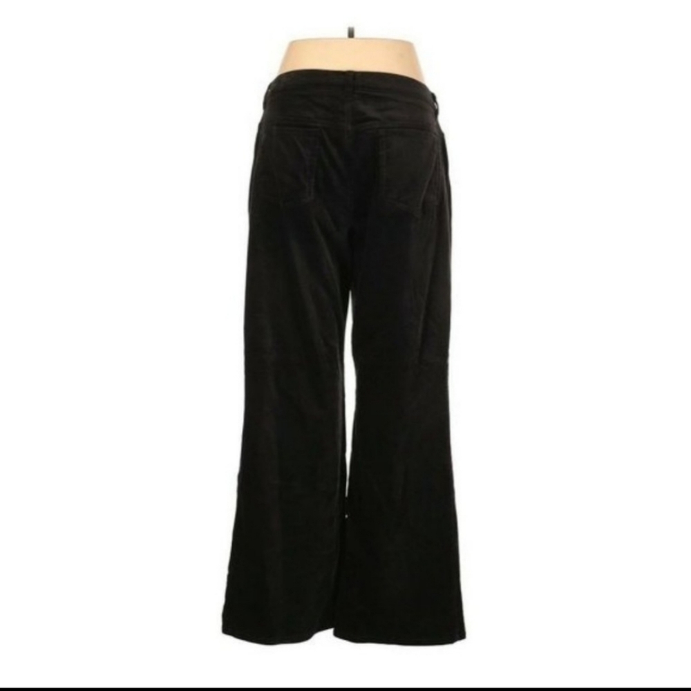 NWOT Jones New York Signature Black Velvet Pants